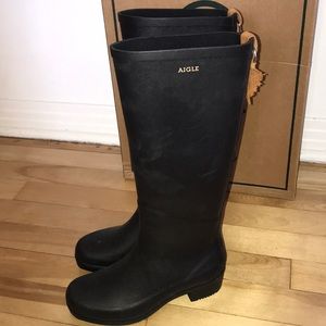 Aigle rain boots